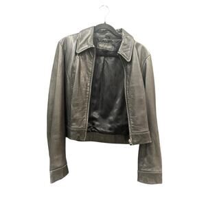Banana Republic Leather Jacket Size large